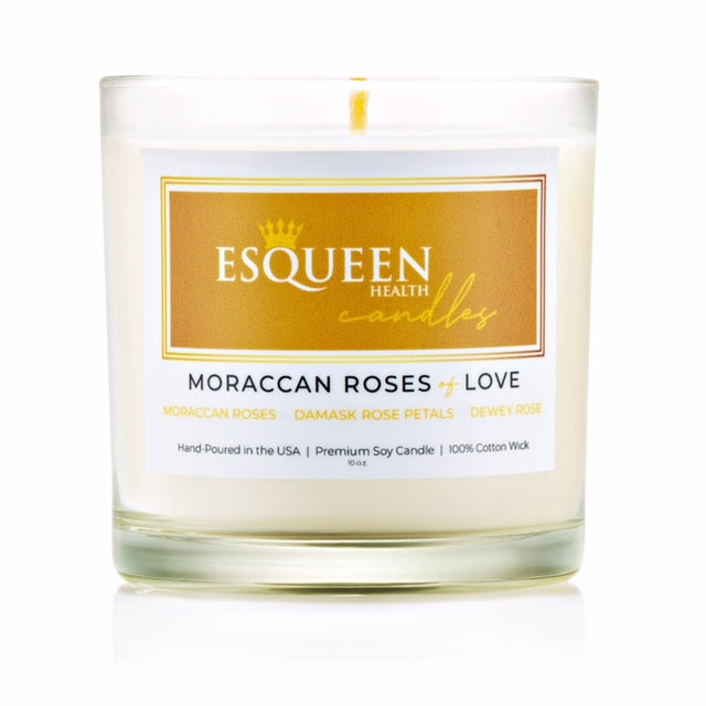 Esqueen Health Moraccan Roses of Love Candle