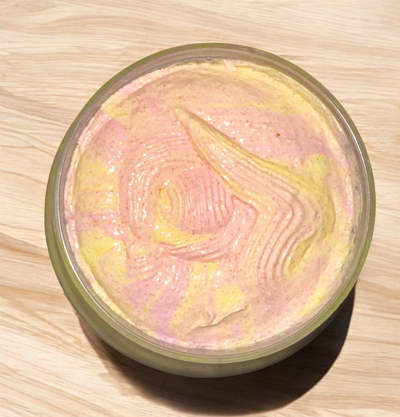Papaya Guava Mango Whipped Body Scrub