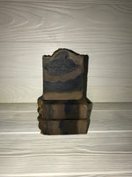 Patchouli Frankincense and Myrrh Soap with Activated Charcoal